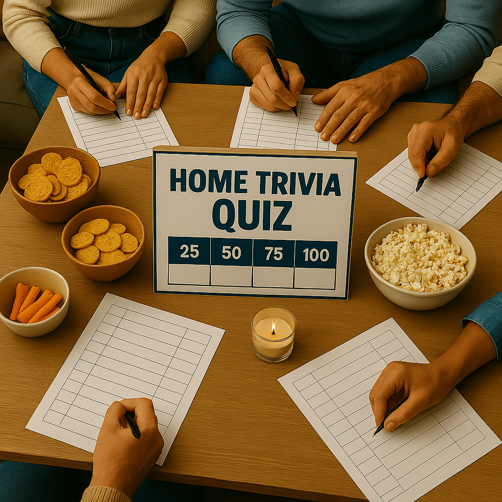 Home Trivia Quiz Kits